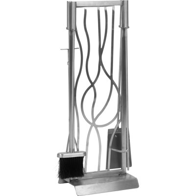 ellahome Chelsea Steel Fireplace Screen | Wayfair